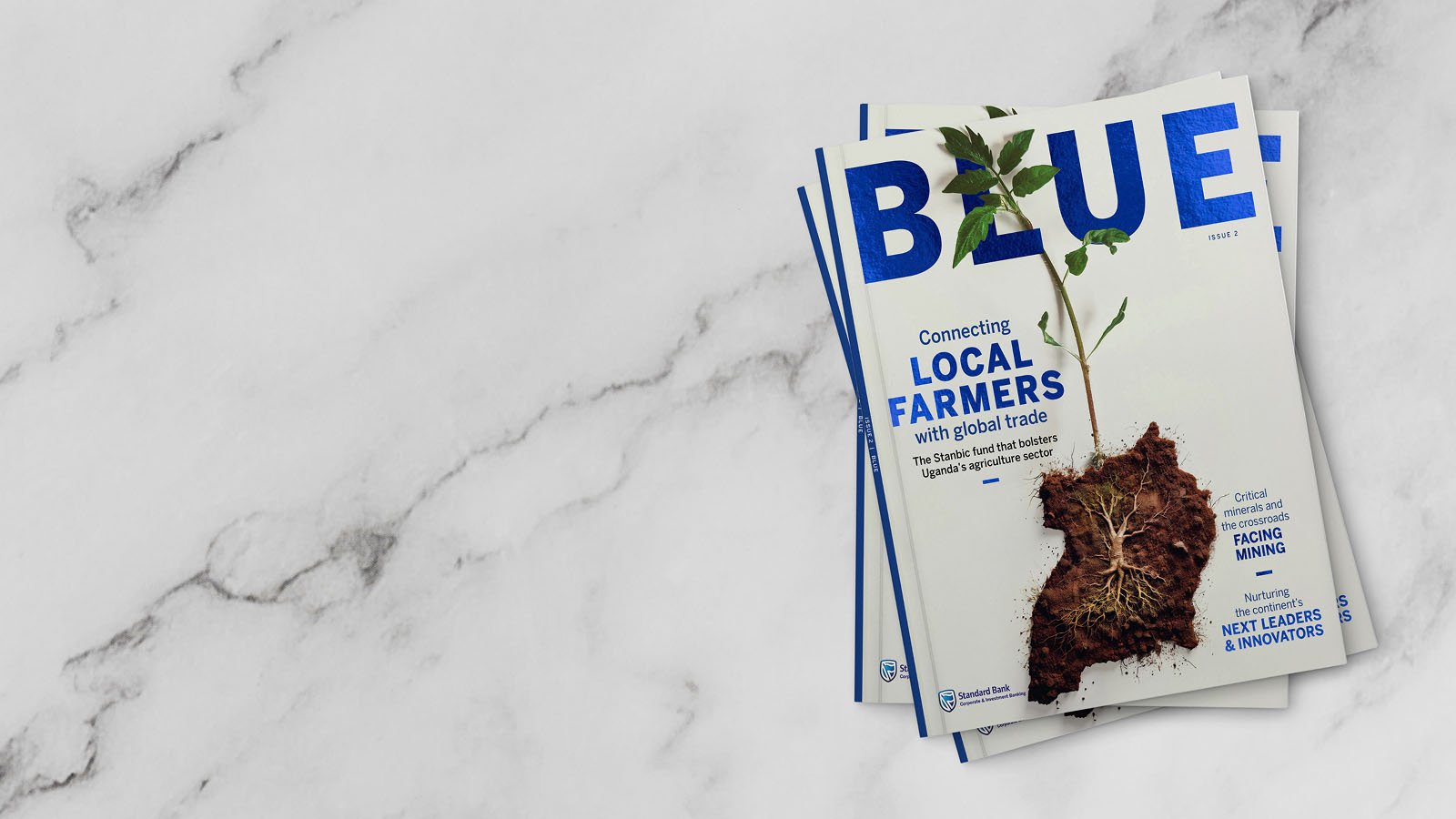  Image of standard banks blue magazine issue 2