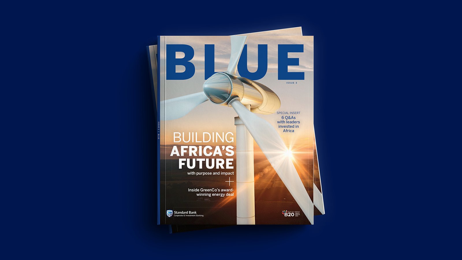 Issue 3 of the Standard Bank CIB Blue Magazine