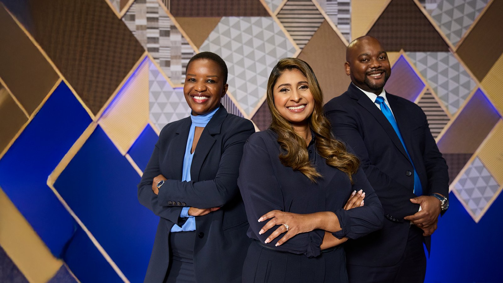 Image of the standard bank blue space host and guests on how the B20 SA can accelerate inclusive growth and prosperity for Africa