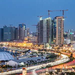 Landscape imagery of Angola